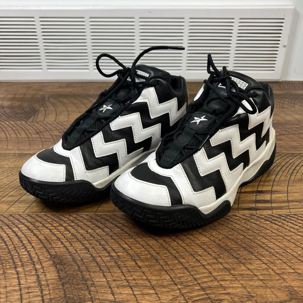 CONVERSE 7 VLTG Voltage Mission V Mid Casual Sneaker retro zig zag black white